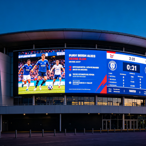 Stadium/matches/court led display solution